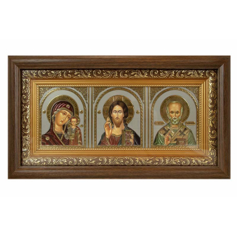 Триптих  в багете горизонтальный, 21*38см (уп.1шт.)