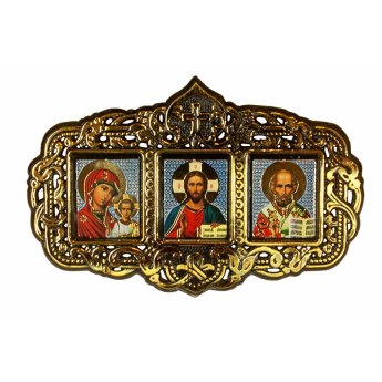 Триптих в авто, пластик 10см (уп.25шт.)