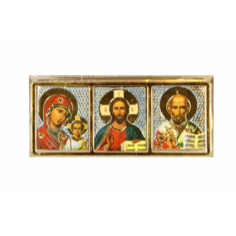 Триптих в авто, пластик 7см (уп.25шт.)
