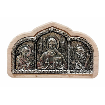 Триптих металл в  дереве (уп.12шт.)