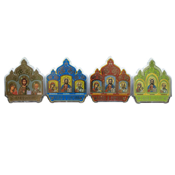 Триптих пластик,7*7,5см (уп.25шт.)