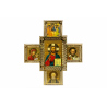 Икона 5-частная в авто, пластик 8,5*10см (уп.25шт.)