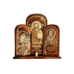 Иконостас из обсидиана большой (уп.1шт.)