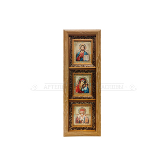 Триптих  в багете вертикальный, 16*36см (уп.1шт.)