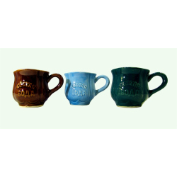 Кружка для Св.воды керам. (коричн.) (уп.5шт.)